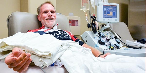 Longest serving blood and platelet donor