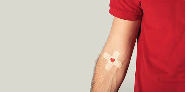 Donate blood plasma